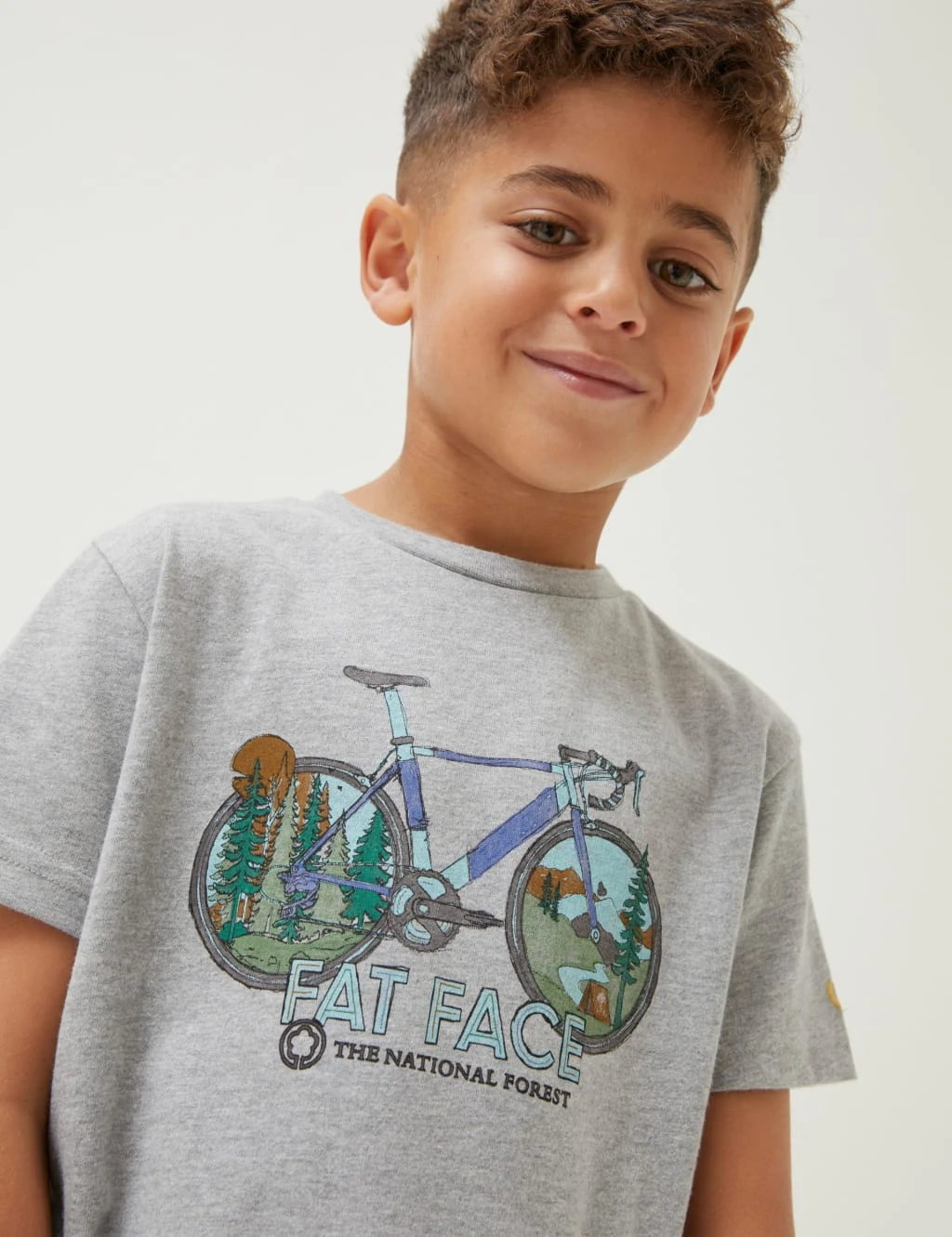 Pure Cotton Bike Print T-Shirt (3-13 Yrs) 3 Pure Cotton Bike Print T-Shirt (3-13 Yrs) - Image 3