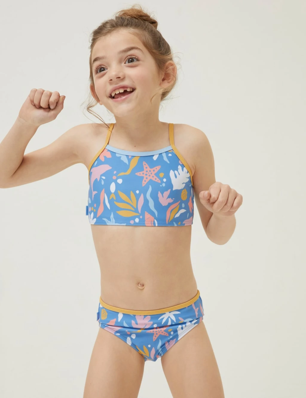 Sea Print Bikini (3-13 Yrs) 1 Sea Print Bikini (3-13 Yrs)