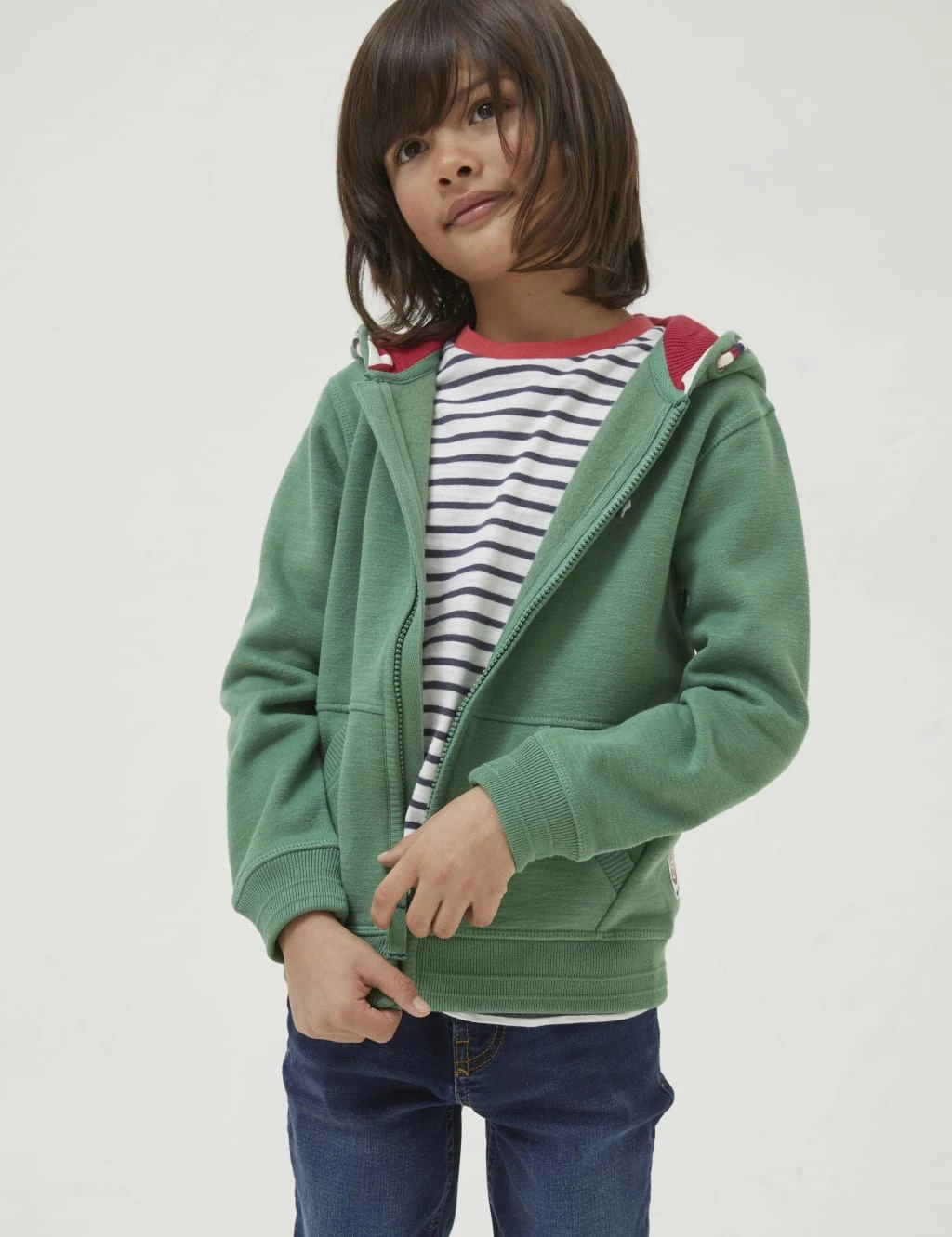 Cotton Rich Dinosaur Teeth Hoodie (3-13 Yrs) 1 Cotton Rich Dinosaur Teeth Hoodie (3-13 Yrs)