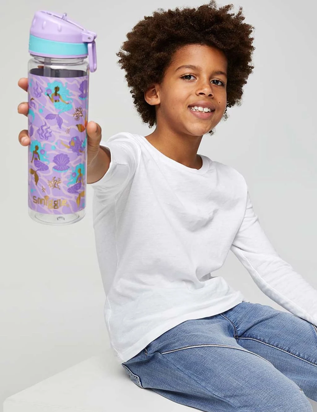 Kids' Mermaid Princess Water Bottle 1 Kids' Mermaid Princess Water Bottle
